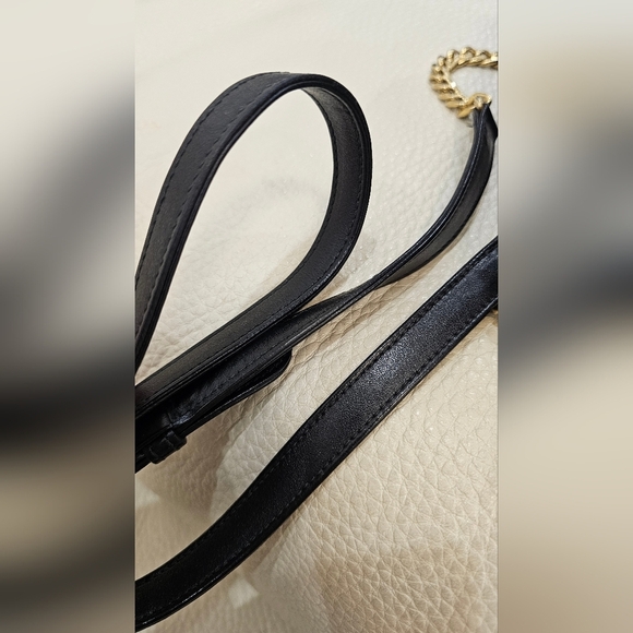 Authentic Prada Diagramme Crossbody Black Calf Leather Dust bag Receipt Card - Picture 12 of 14